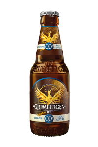 A bottle of Grimbergen