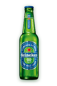A bottle of Heineken 0.0
